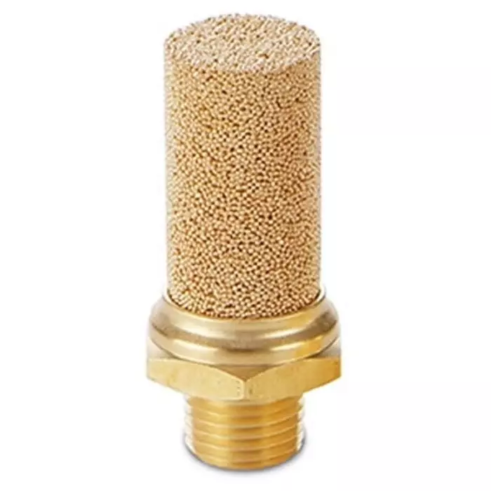 SMC EBKX 83.4MPa Pneumatic Silencer, Threaded, R 1/4, EBKX-J2001-040