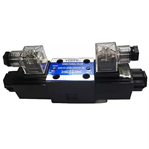 YUKEN Solenoid Operated Directional Control Valve for Industrial Purpose, DSG 01 3C60 A220