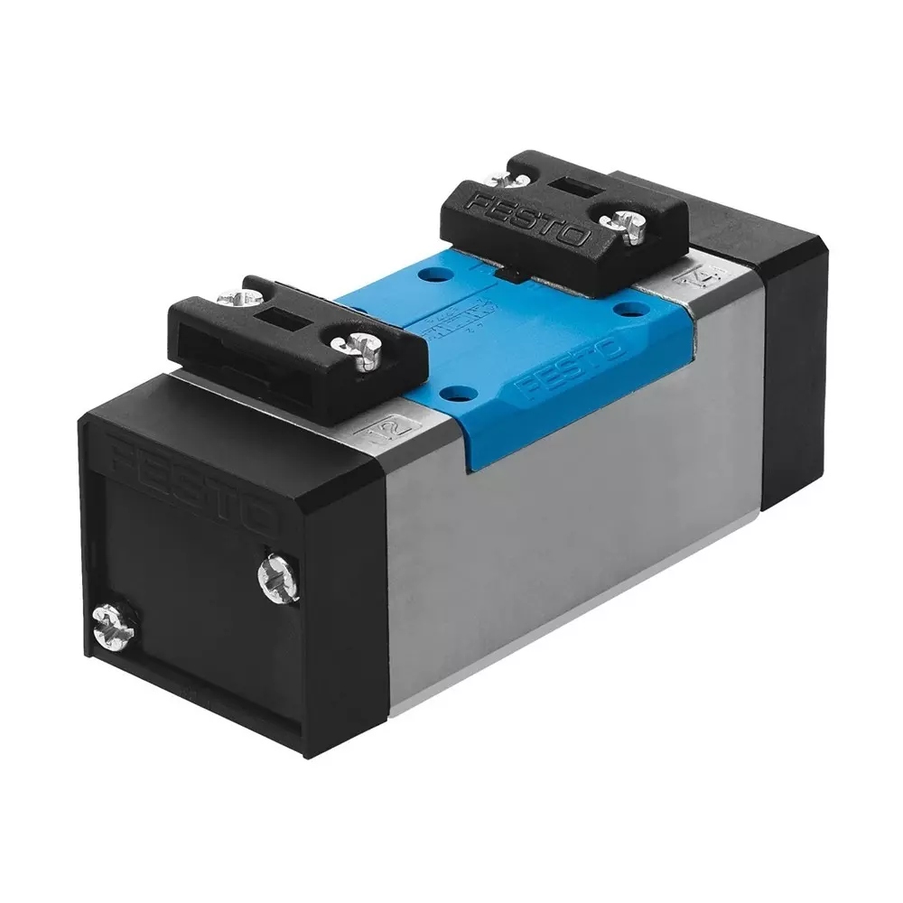 FESTO Pneumatic Valve Piston Gate Valve Design -0.09 Mpa - 1.6 Mpa Operating Pressure, 151867