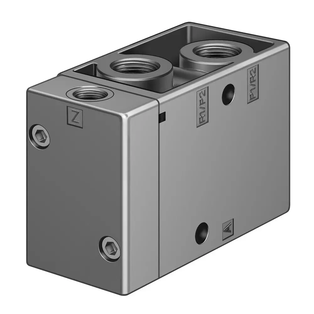 FESTO Pneumatic Valve Poppet Seat Design -0.095 Mpa - 1 Mpa Operating Pressure, 9983
