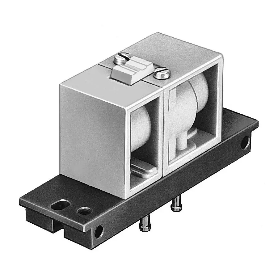 FESTO Pneumatic Valve Piston Gate Valve Design -0.9 - 8 Bar Operating Pressure, 10772