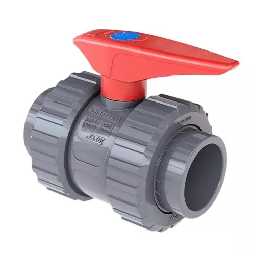 Hidroten Ball Valve Solvent Socket 50 16 Nominal Pressure 860 g For Plumbing