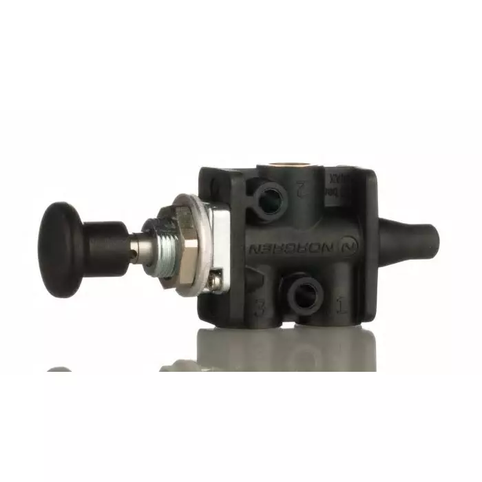 Norgren Pneumatic Manual Control Valve Knob 3/2 03 Series G 1/8 1/8in III B, 03042502