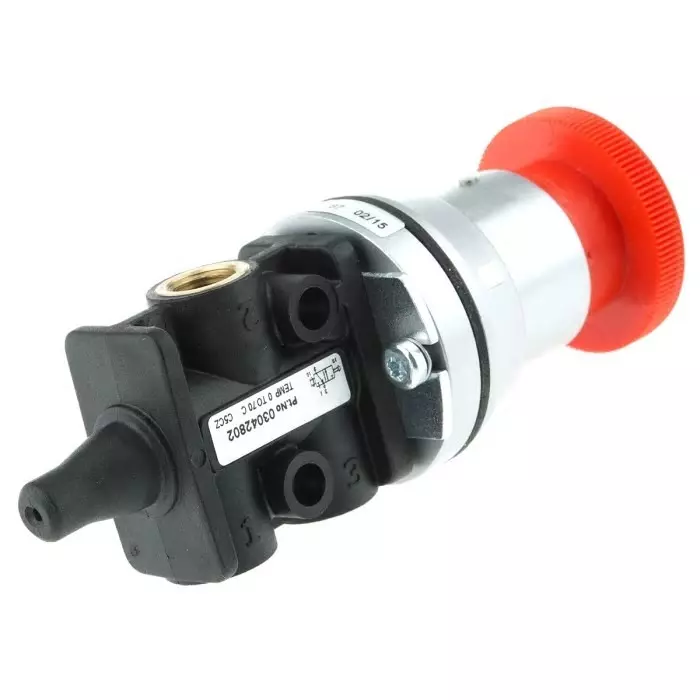 Norgren Pneumatic Manual Control Valve Emergency Stop 3/2 SuperxSeries G 1/8 1/8in III B, 03042802