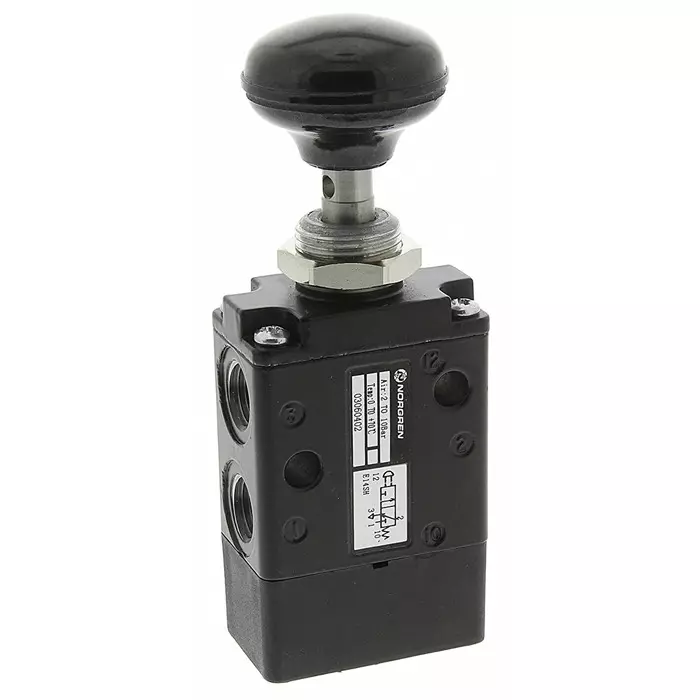Norgren Pneumatic Manual Control Valve Push Button 3/2 03 Series G 1/4 1/4in III B, 03060402
