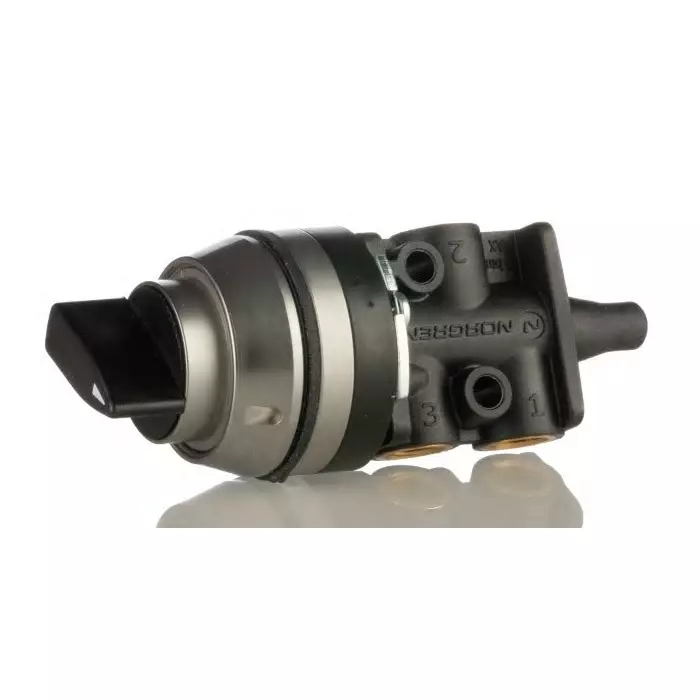 Norgren Pneumatic Manual Control Valve Rotary Knob 3/2 03 Series G 1/8 1/8in III B, 03041902