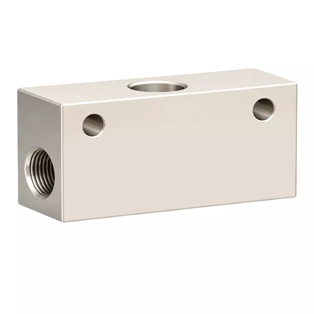 Spac Gate Valve Ivory 1/4 Inch (6.35 mm) for Industrial Use, POG-02
