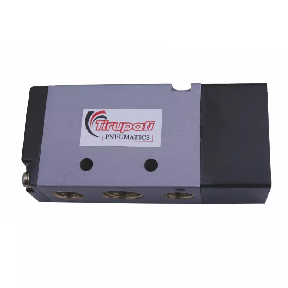 Tirupati 1/8 inch 5/2 Single Pilot Valve 4A110 - 06