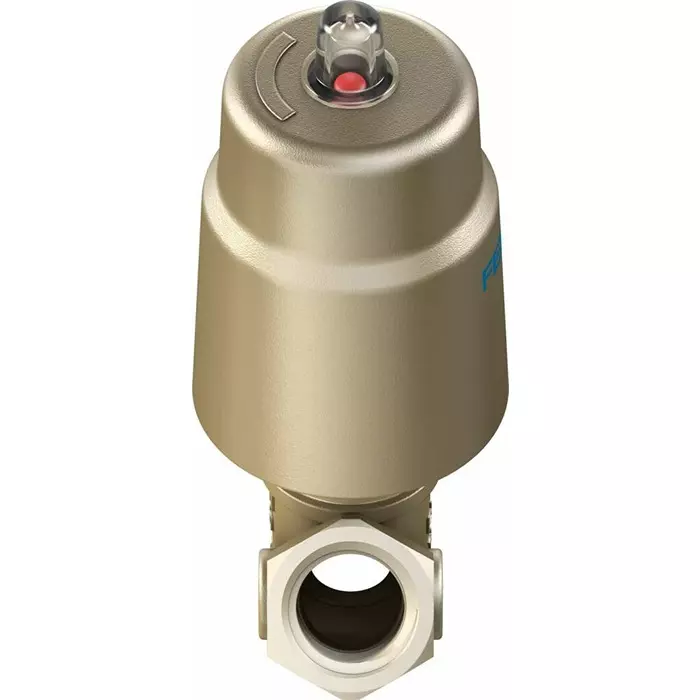 Festo Angle Seat type Pneumatic Actuated Valve, BSP 3/4 inch, 116 bar, VZXF-L-M22C-M-B-G34-160-H3B1-50-16