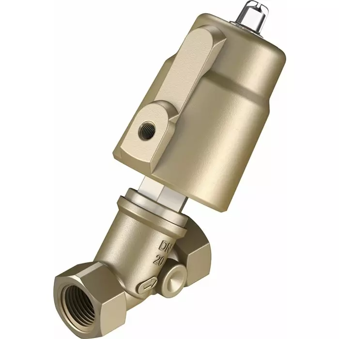 Festo Angle Seat type Pneumatic Actuated Valve, BSP 3/4 inch, 116 bar, VZXF-L-M22C-M-B-G34-160-H3B1-50-16