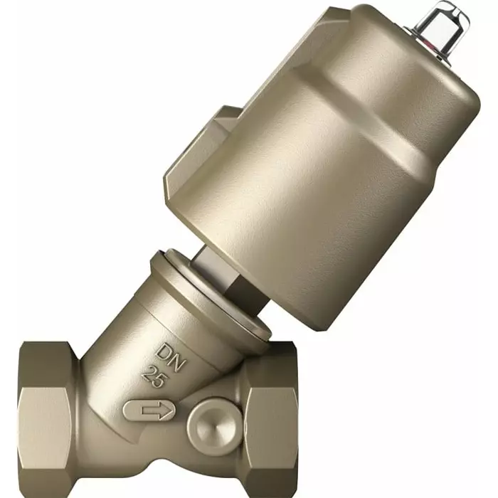Festo Angle Seat type Pneumatic Valve, BSP 1 inch, 10 bar, VZXF-L-M22C-M-B-G1-230-H3B1-50-10