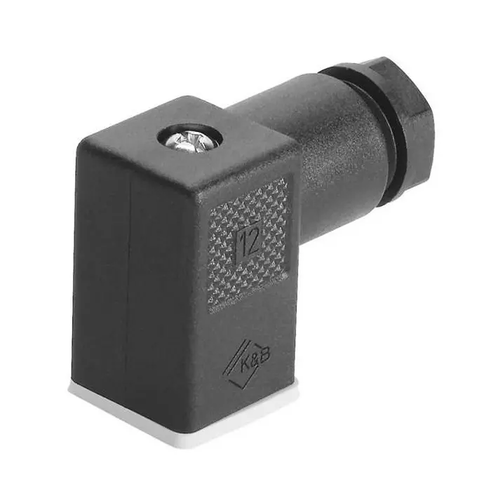Festo Solenoid Valve DIN Plug Connector for use with Solenoid Valve, MSSD-EB-M12