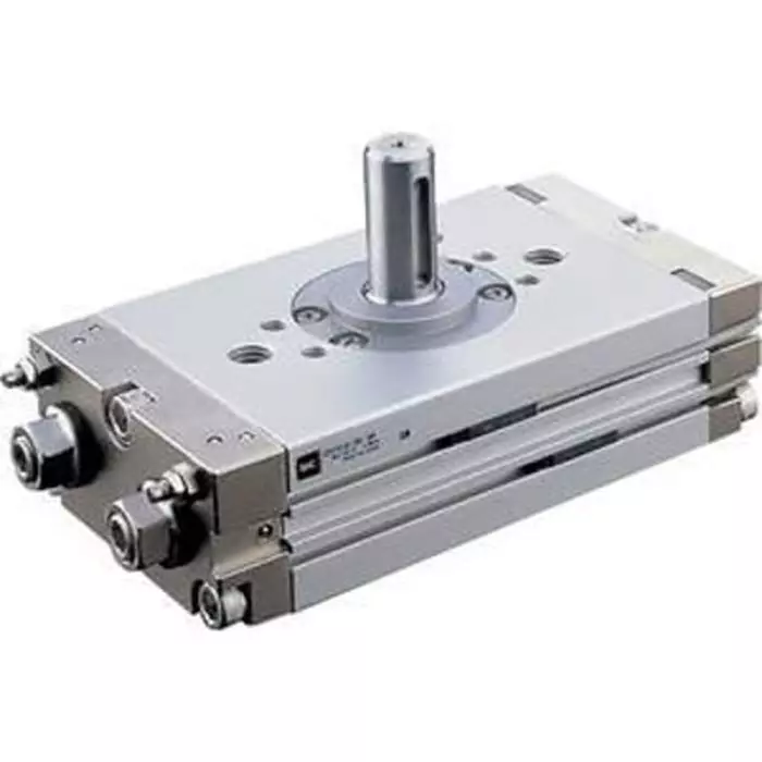 SMC CDRQ2 Series 0.7 MPa Pneumatic Rotary Actuator, 180° Rotary Angle, 10 mm Bore, CDRQ2BS10-180