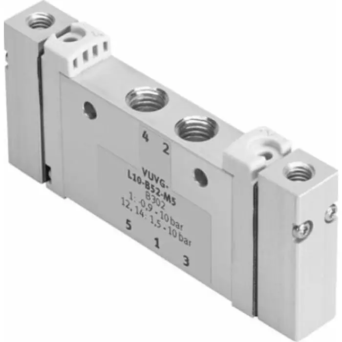 Festo Directional Control Valve type Pneumatic Valve, Metric M5 to Metric M5, 10 bar, VUWG-L10-T32H-A-M5