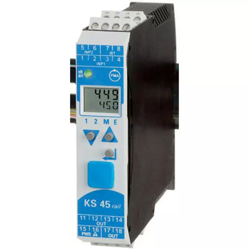 PMA Temperature Controller AC90 to 260 V Power Supply Voltage 2 No. of Output relay Output Type, KS45-112-00000-000