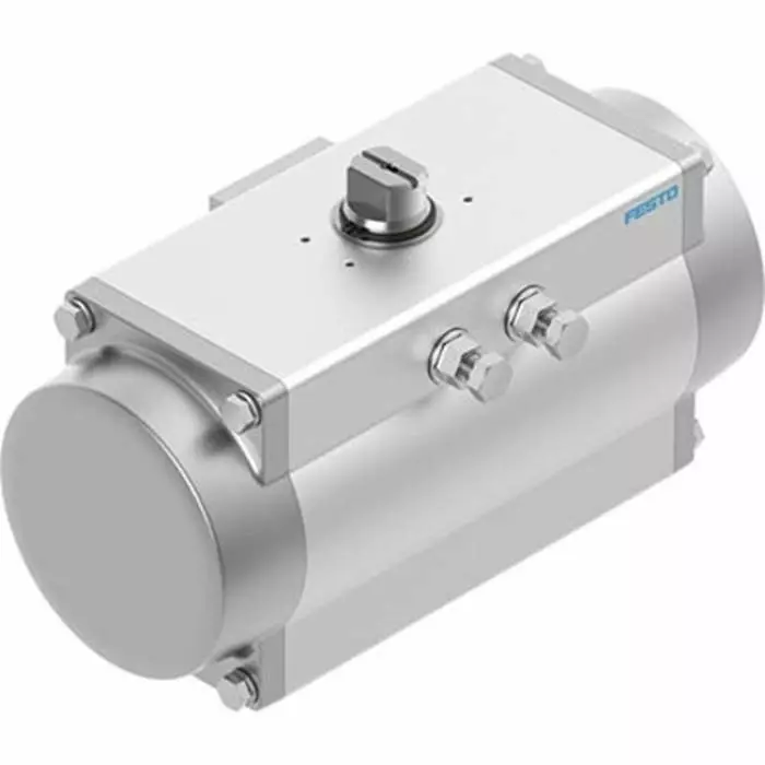 Festo DFPD Series 8 bar Single Action Pneumatic Rotary Actuator, 90° Rotary Angle, DFPD-700-RP-90-RS60-F1012-R3-EP