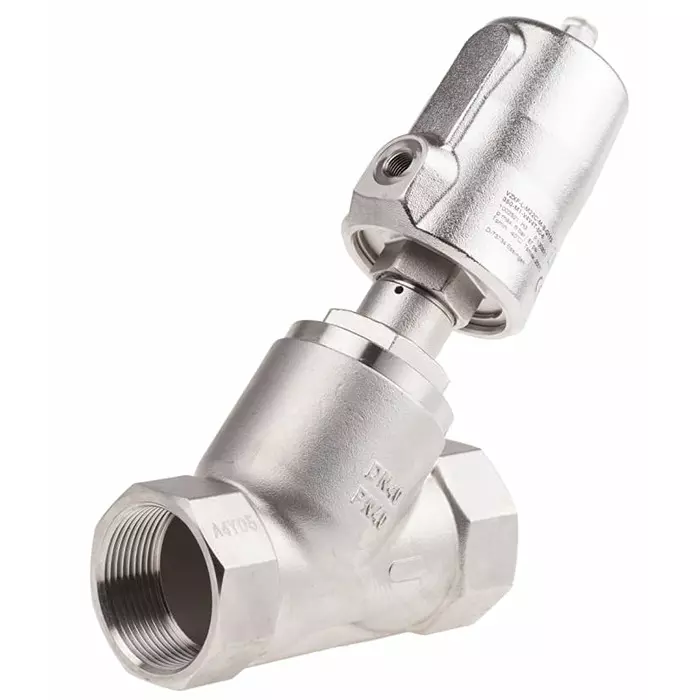 Festo Angle Seat type Pneumatic Actuated Valve, BSP 1-1/2in, 6 bar, VZXF-L-M22C-M-B-G112-350-M1-V4V4T-50-6
