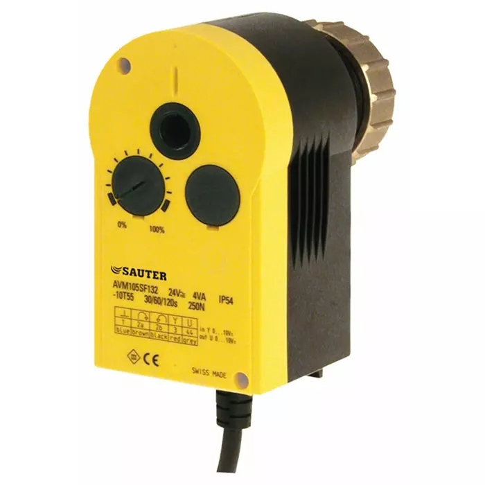 SAUTER REGULATION Seat Valve Actuator - 24 V Supply Voltage, AVM115SF132