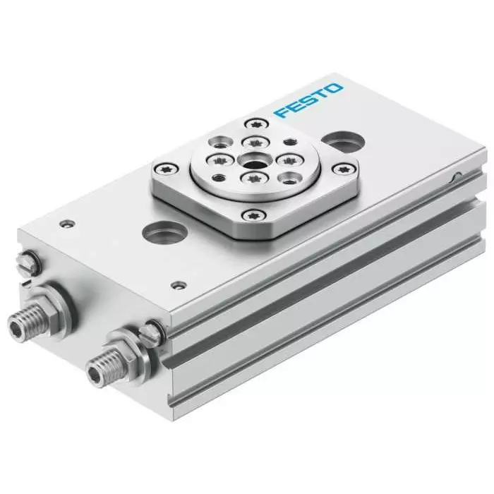 Festo DRRS Series 8 bar Double Action Pneumatic Rotary Actuator, 180° Rotary Angle, DRRS-12-180-FH-PA