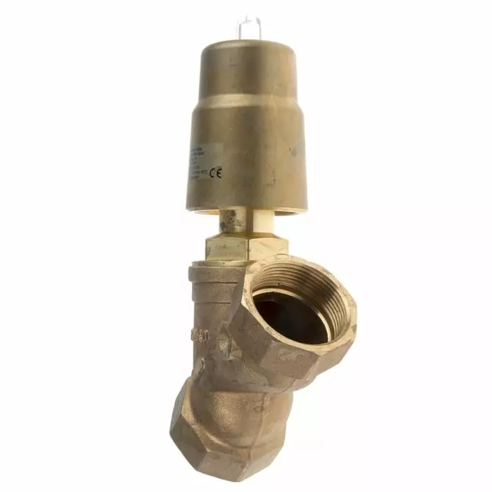Festo Angle Seat type Pneumatic Actuated Valve, BSP 1-1/2in, 6 bar, VZXF-L-M22C-M-B-G112-350-M1-V4V4T-50-6
