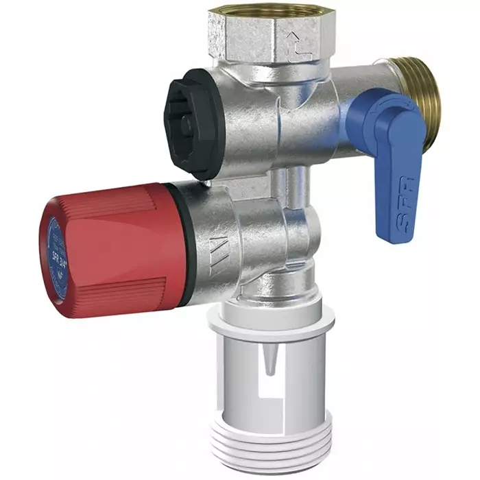 WATTS 7bar Pressure Relief Valve With Female Male G 3/4 in G 3/4 in G Connection, 2252570