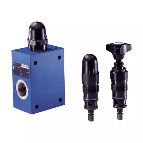 Rexroth Cartridge Relief Valve 315 Bar With Mechanical Actuation 52 l/min Maximum Flow