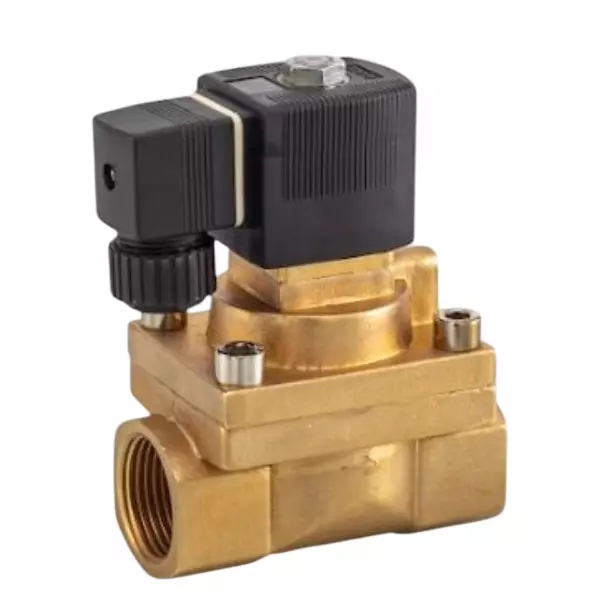 Spac Direct Acting Normally Close & Open High Pressure Valve Black & Golden 25.4 mm for Industrial Use, USH-25-NC-35B