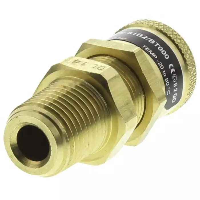 Norgren Quick Exhaust Valve R 1/4 malex10 bar Threaded, 61B2/BT000