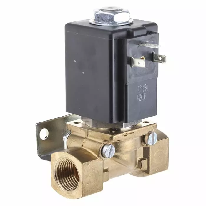 Burkert Solenoid Valve 0 2 port(s) NC 24 V DC 1/2 inch, 89404