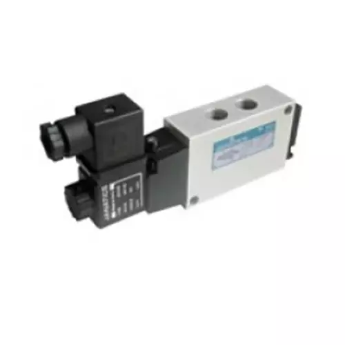 Janatics Single Solenoid Operated Pneumatic Valve G1/4, 5/2 Type 24 V DC, DS555SR61-W