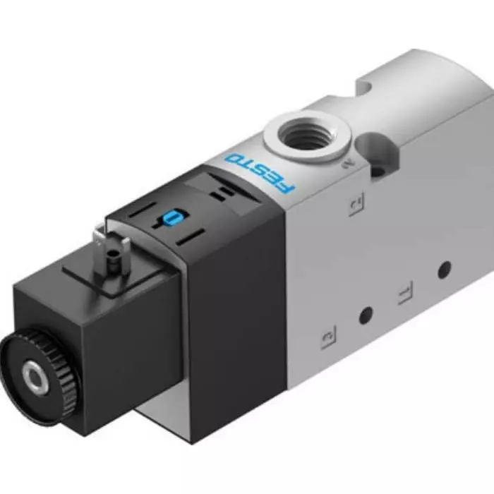 Festo Pneumatic Solenoid Valve 1/4 inch, VUVS-LT25-M32U-MZD-G14-F8-1C1