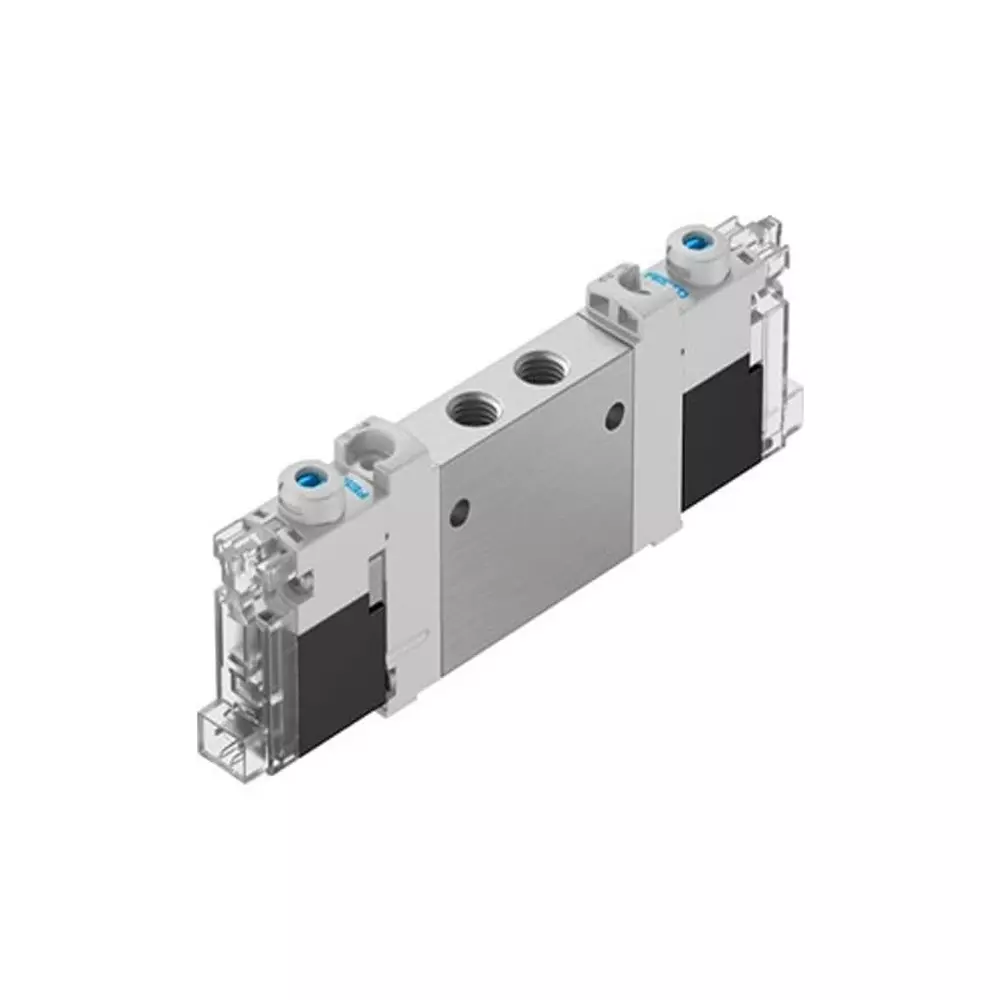 Festo Pneumatic Solenoid Valve VUVG M7 Connection Port, VUVG-LK10-B52-T-M7-1H2L-F1A