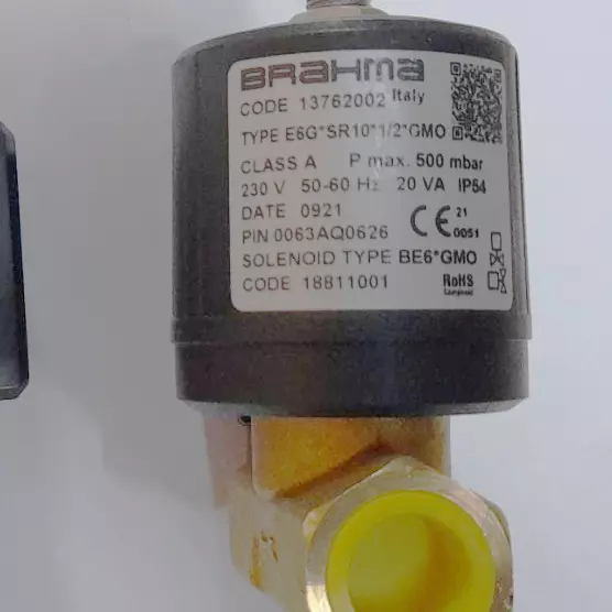 Brahma Solenoid Valve 230 V 20 VA, E6GSR10
