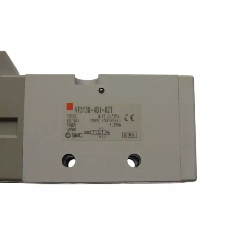 smc-vf3000-series-solenoid-valve-2-position-single-actuation-14-inch-635-mm-port-size-and-220-v-ac-rating-vf3130-4d1-02