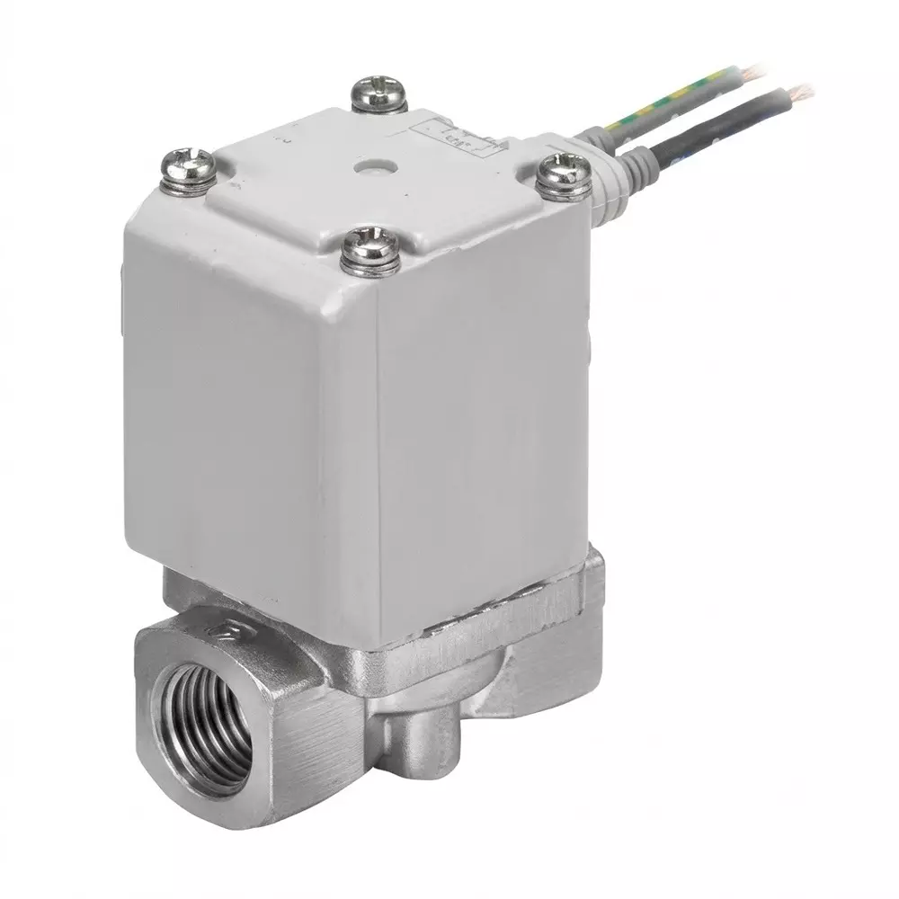 SMC Solenoid Valve VXZ Series C37 Body 2 Port and 1/2 inch (12.7 mm) Port Size, VXZ240FG