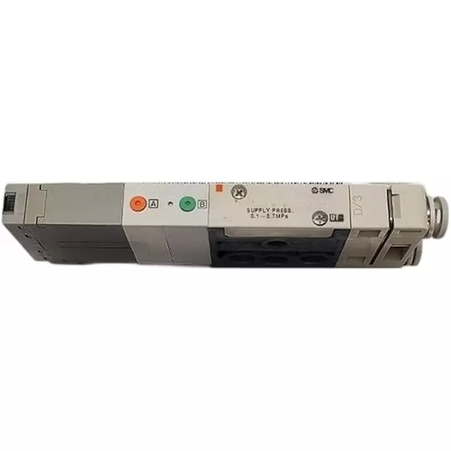 SMC Solenoid Valve Plug-In Cassette Type SZ3000 Series 5 Port and 24 V DC Rating, SZ3160-5LOZ-C6