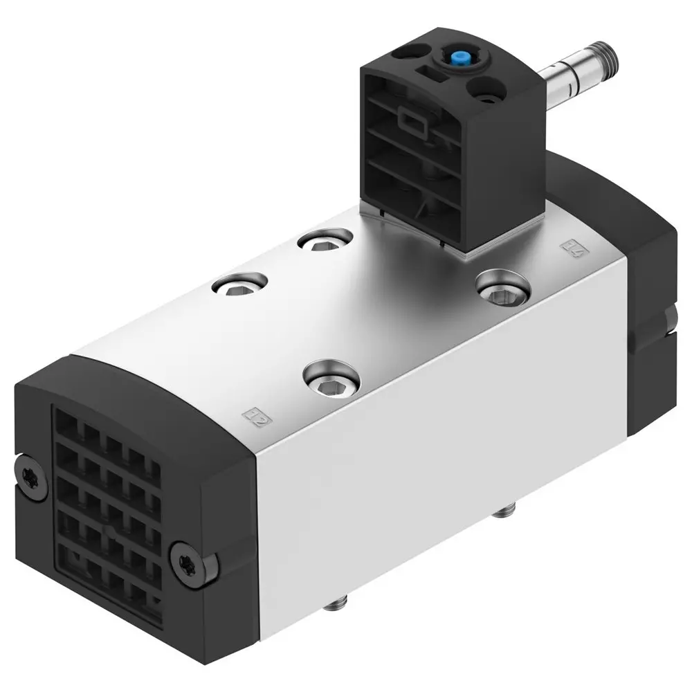 FESTO Solenoid Valve Piston Gate Valve Design 0.3 Mpa - 1 Mpa Operating Pressure, 8033753
