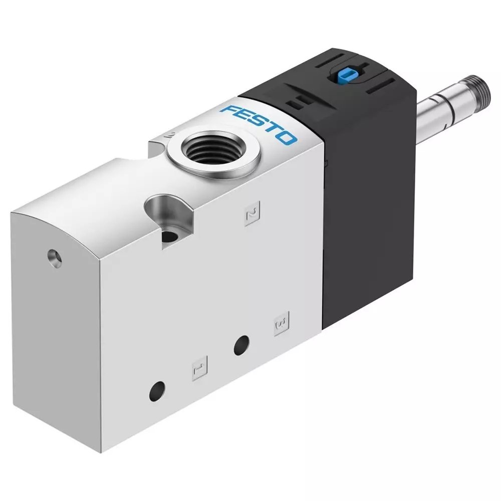 FESTO Solenoid Valve Poppet Seat Design 0.25 Mpa - 1 Mpa Operating Pressure, 8035167