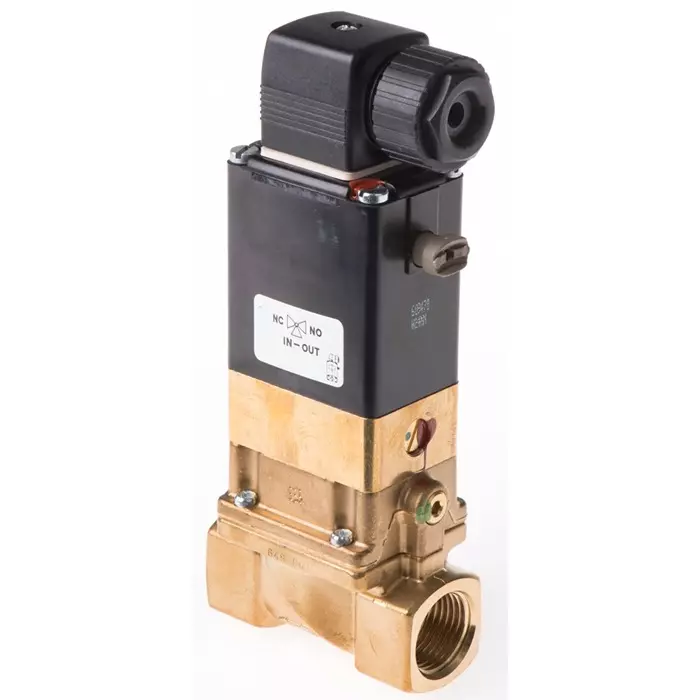 Burkert Solenoid Valve 2 port(s) NC 24 V DC 1/2 inch, 134430