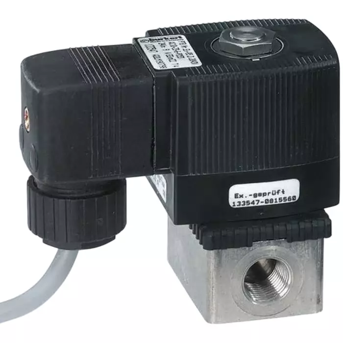 Burkert Solenoid Valve 2 port(s) NC 230 V AC/dc 1/8 inch, 351926