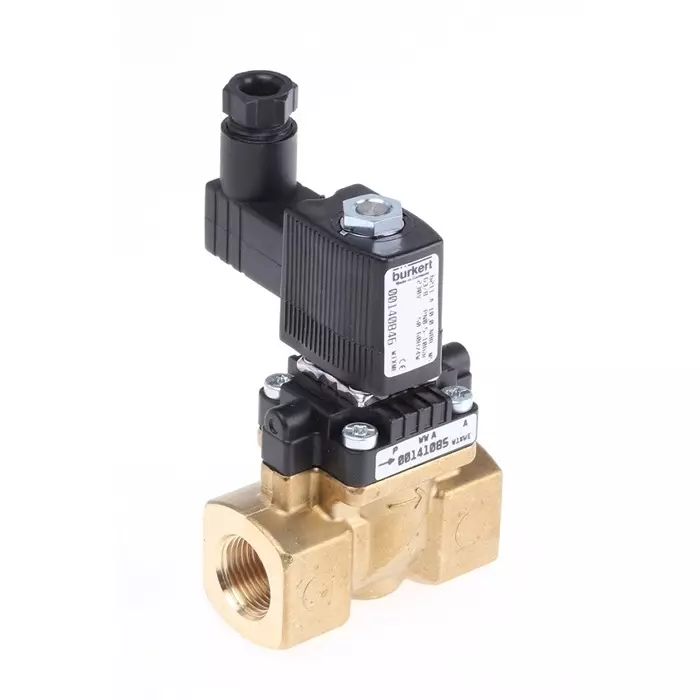 Burkert Solenoid Valve 2 port(s) NC 230 V AC 3/8 inch, 140846