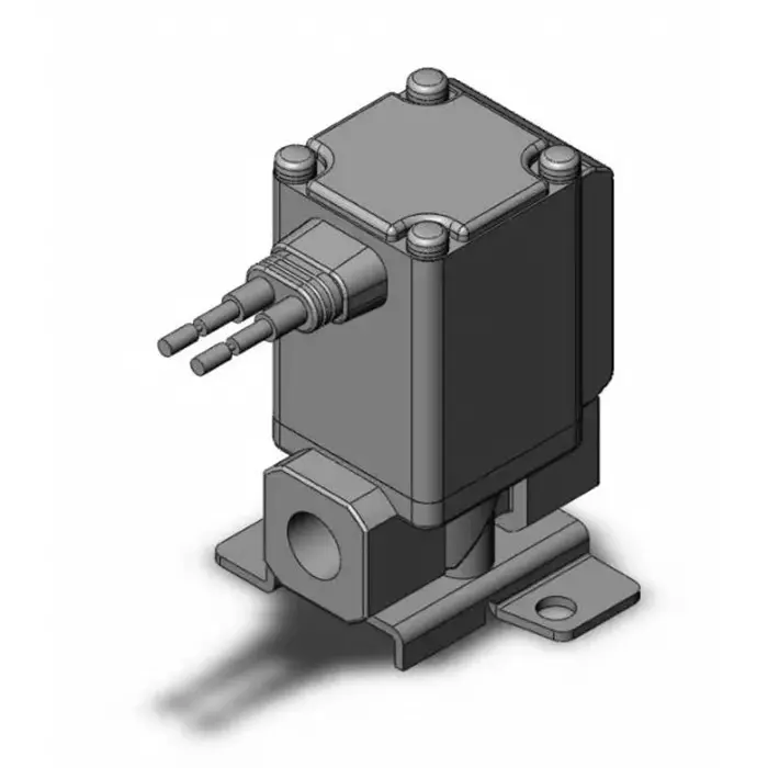 SMC Solenoid Valve, 2 port(s), Normally Closed, 24 V DC, 1/8 inch, VX210AAXB