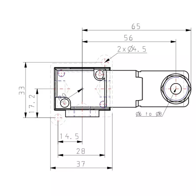SMC 2 Position Single Pneumatic Solenoid Valve/Air G 1/4 VT307 Series 12 V DC, VT307-6D1-02F-Q