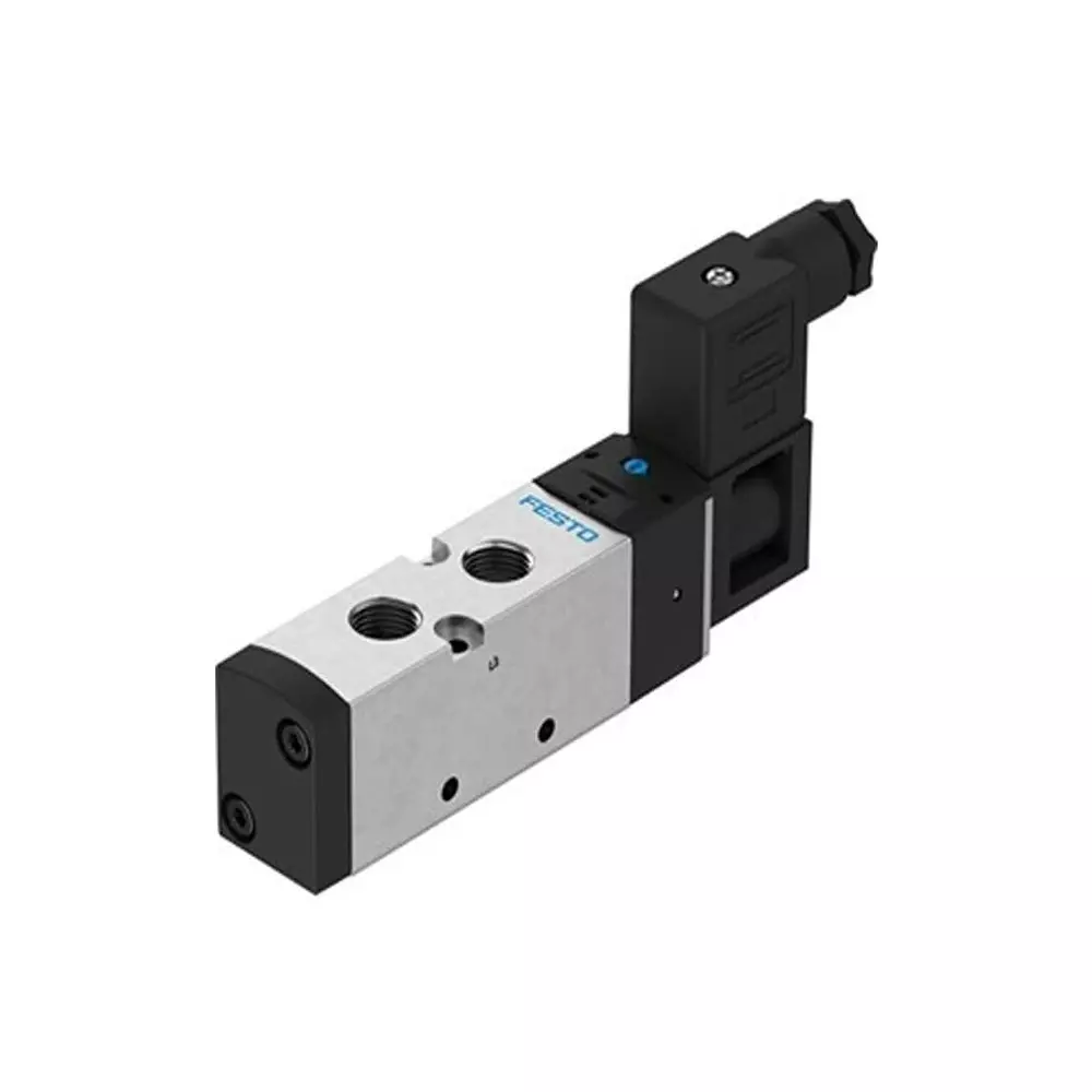 Festo Pneumatic Solenoid Valve VUVS G 1/4 Connection Port, VUVS-LK25-M52-AD-G14-1B2+GL-S