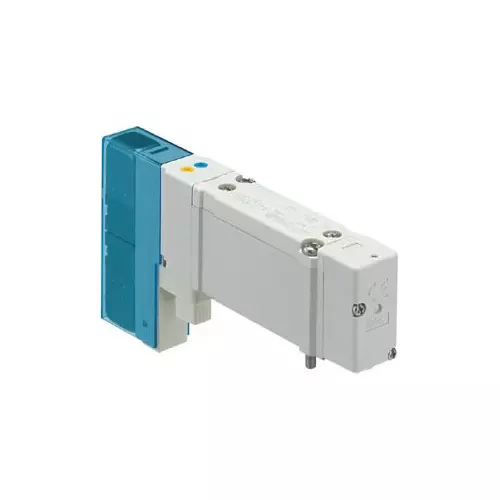 SMC Solenoid Valve Type SY5000 Series 3, 5 Port 4 Position and 24 V DC Rating, SY5A00T-5NZ1