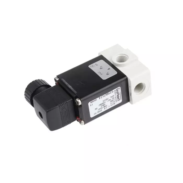 Burkert Solenoid Valve 0 3 port(s) NO/NC 230 V AC 1/4 inch, 78559