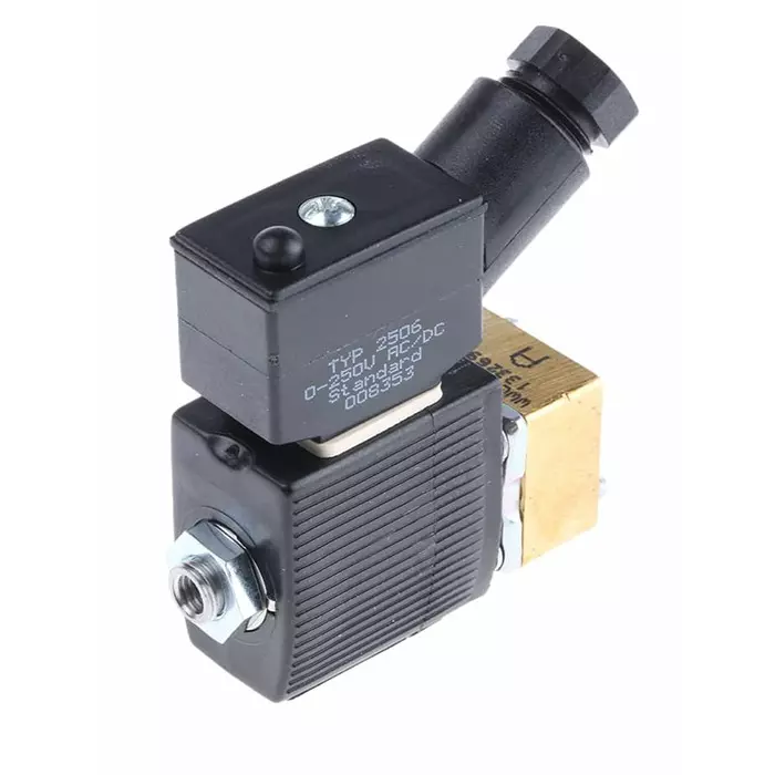 Burkert Solenoid Valve 3 port(s) NC 24 V DC, 134179