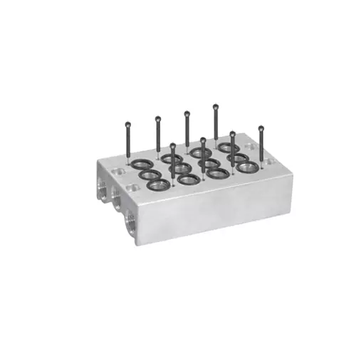 Janatics Single Solenoid Pneumatic Valve 1/8 inch (3.175 mm) For 4 Valve Mount, M0030104