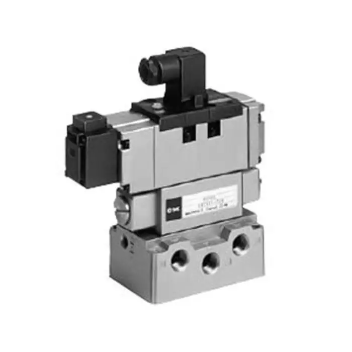 SMC Solenoid Valve 3-Position Solenoid Valve - Solenoid VS7 Series 24 V DC, VS7-8-FHG-D-3Z-Q