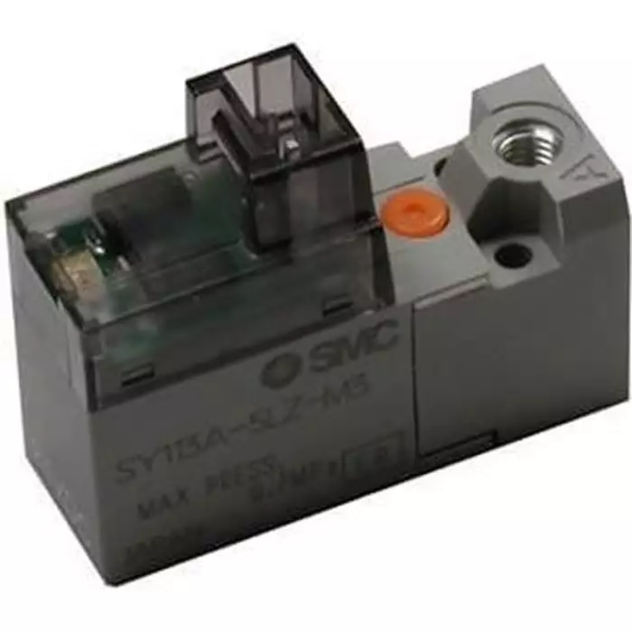 SMC 3 Port Direct Operated Solenoid Valve - Solenoid Metric M3 SY100 Series 24 V DC, SY113A-5LOU-PM3-Q